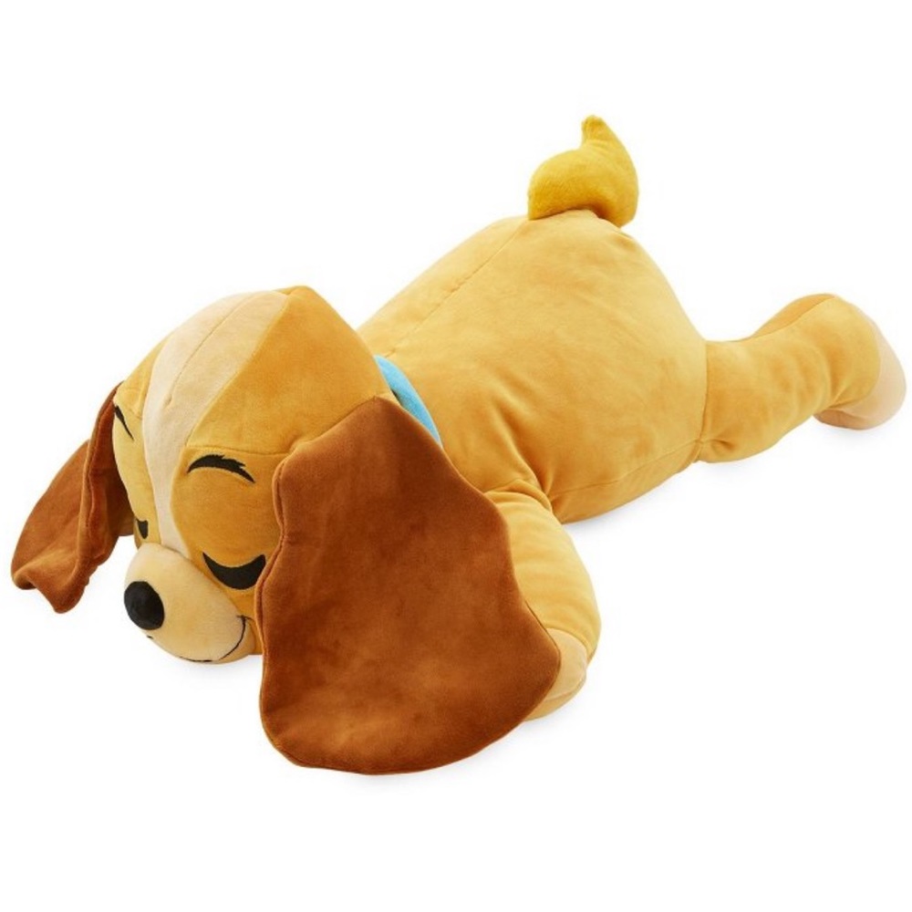 DISNEY LADY PLUSH THROW CUDDLE PILLOW